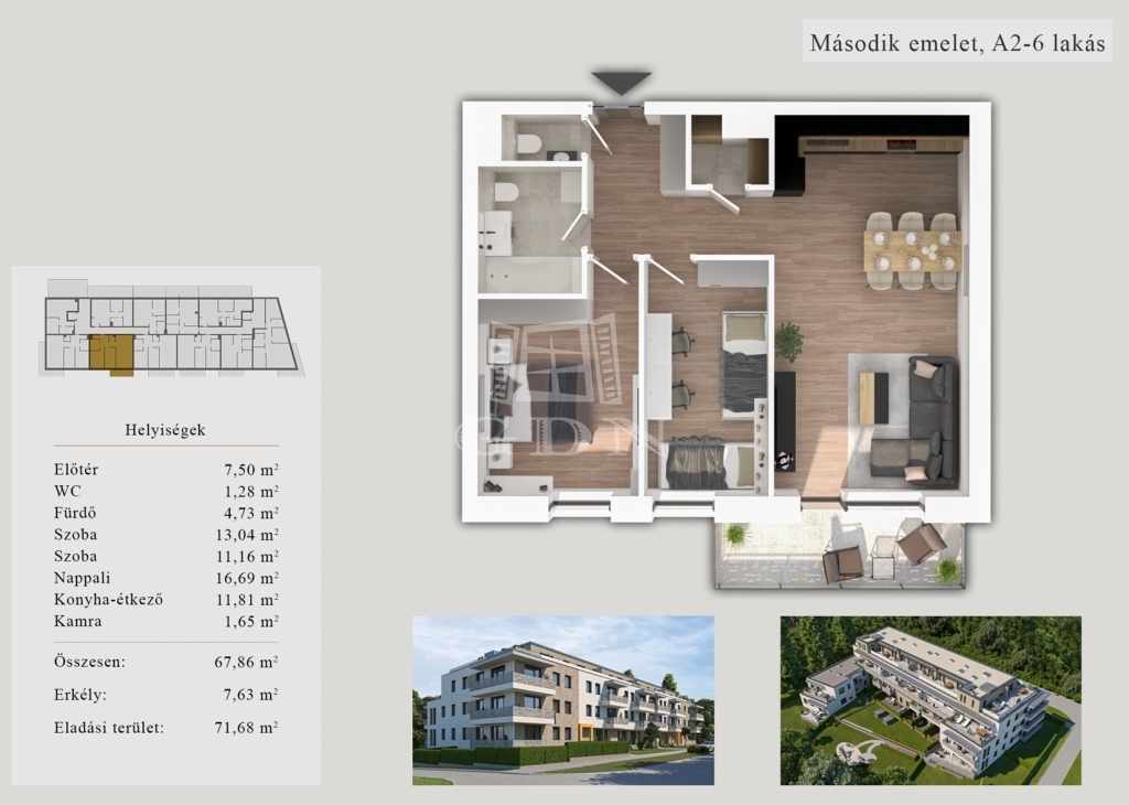 Verkauf Tata Wohnung (Ziegel)